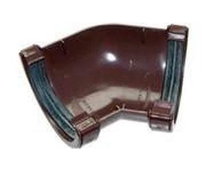 FloPlast Mini Gutter 76mm Brown 135 Degree Gutter Angle