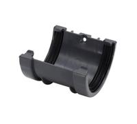 FloPlast Mini Gutter Union Bracket - 76mm Anthracite Grey
