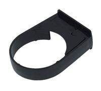 Floplast Miniflo Black Round Gutter Clip (L)25mm (Dia)50mm