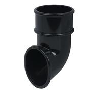 Floplast Miniflo Black Round Gutter Shoe (Dia)50mm