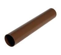 FloPlast Mini Gutter 50mm Brown Downpipe 2M