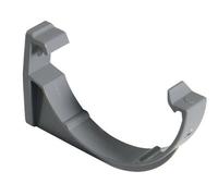 Floplast Miniflo Grey Half Round Fascia Bracket (Dia) 76mm , Pack Of 2