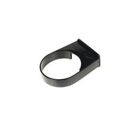 Floplast Miniflo Mini Gutter Downpipe Clip 50mm Black - Pack Of 2