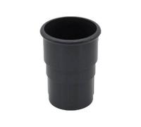 Floplast Miniflo Mini Gutter Downpipe Socket - 50mm Anthracite Grey - 59mm