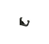 Floplast Miniflo Mini Gutter Fascia Bracket - 76mm Black - Pack Of 2