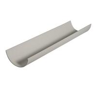 Floplast Miniflo White Half Round Gutter Length (L)2M (Dia)76mm