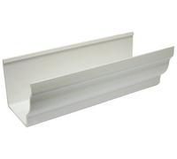 FloPlast Ogee Gutter 4M White