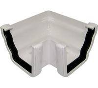 FloPlast Ogee White 90 Degree External Gutter Angle