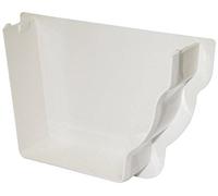 FloPlast Ogee White Internal Stopend Right Hand
