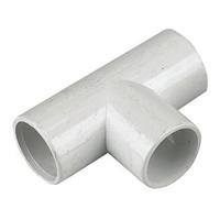 FLOPLAST overflow pipe tee 21.5mm white