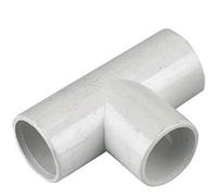 FLOPLAST Overflow Pipe tee 21.5mm White - Bag of 10