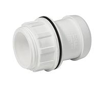 FloPlast Push Fit Tank Connector 32mm White