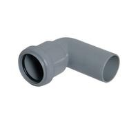 Floplast Push Fit Waste 90' Conversion Bend 32mm Grey