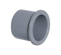 Floplast Push Fit Waste Socket Plug 50mm Grey (Pack Of 5)