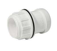 Floplast Push Fit Waste Tank Connector 40mm White (Pack Of 10)