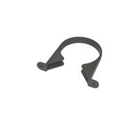 Floplast Ring Seal 110mm Soil Pipe Clip Anthracite Grey - Single Pack
