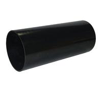 Floplast Ring Seal Soil Black Single Socket Soil Pipe, (Dia)110mm (L)1000mm