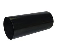 Floplast Ring Seal Soil Black Single Socket Soil Pipe, (Dia)110mm (L)2500mm