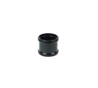 Floplast Ring Seal Soil Coupling Double Socket 110mm Black - Pack Of 2