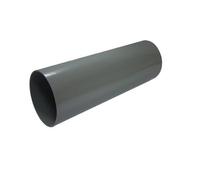 Floplast Ring Seal Soil Grey Single Socket Soil Pipe, (Dia)110mm (L)1000mm