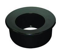 FloPlast Ring Seal Soil Reducer - 110mm x 68mm Black