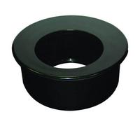 Floplast Ring Seal Soil Reducer 110mm X 68mm Black - Pack Of 2