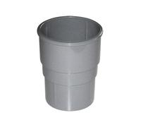 FloPlast Round 50mm Downpipe Connector Grey