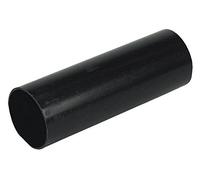 FloPlast 68mm Black Round Downpipe 4M