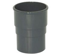 FloPlast RS1A Round Downpipe Socket 68mm Anthracite Grey