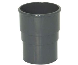 FloPlast RS1A Round Downpipe Socket 68mm Anthracite Grey