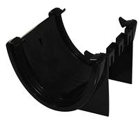 Floplast RUH1B Union/Joiner Black Hi-Cap Guttering Range Gutter:115mm DOWNPIPE: 68 or 80mm