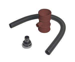FloPlast RVM1Br Miniflo Rainwater Diverter Kit Brown