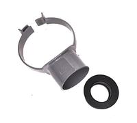 Floplast Soil Pipe Grey Strap Boss with 32mm Rubber Boss Adapter