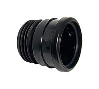 FloPlast Soil Universal Pipe Connector Black