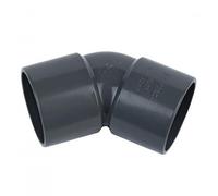 FLOPLAST Solvent Grey 135 Degree 50mm (56mm) Waste Bend - Bag of 2