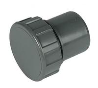 FLOPLAST Solvent Grey 50mm (56mm) Waste Access Plug