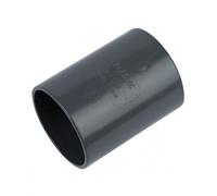 FLOPLAST Solvent Grey 50mm (56mm) Waste Coupling - Bag of 2