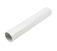 Floplast Solvent Weld Abs Waste Pipe 40mm X 3M White Pack Of 2