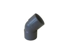 Floplast Solvent Weld Conversion Bend 135 Degree 40mm Grey (Pack Of 10)