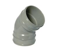 Floplast Solvent Weld Soil 135 Degree Bend Grey Ss563