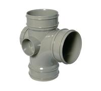 Floplast Solvent Weld Soil 92.5D Acc Branch Grey