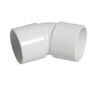 FLOPLAST Solvent White 135 Degree 40mm (43mm) Waste Bend - Bag of 2