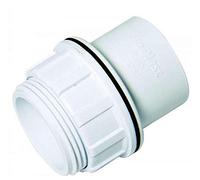 FLOPLAST Solvent White 32mm (36mm) Tank Connector - Bag of 2