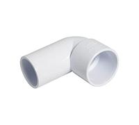 FloPlast ABS Solvent Weld 90' Conversion Bend 32mm White - Grey