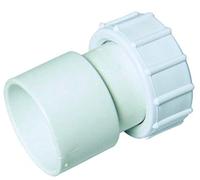 FLOPLAST Solvent White 40mm (43mm) Female Adapter - Bag of 2