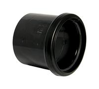 FloPlast SP124 Single Socket Coupling Black