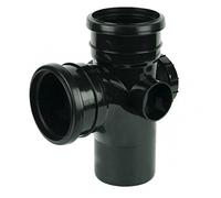 FloPlast SP502 Access Branch 92.5o Black