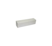 Floplast Square Downpipe 65mm X 4.0M White - Pack Of 2