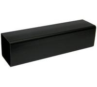FloPlast Square Downpipe - 65mm x 4mtr Black