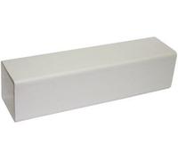 FloPlast Square Downpipe - 65mm x 4mtr White